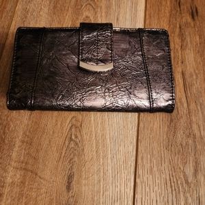 Silvery black wallet